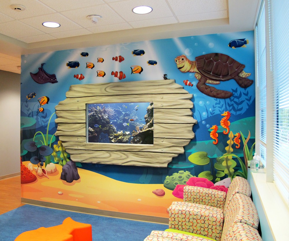 Image 10 eSea in undersea wall at Heritage Pediatrics
