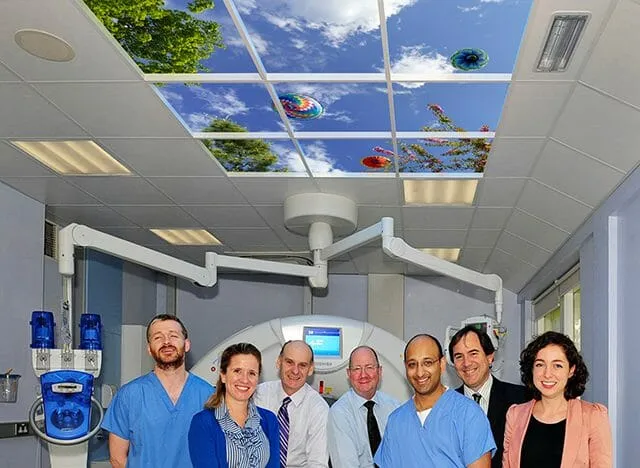 A&M Hospital Staff and LSC in MRI Image 1a