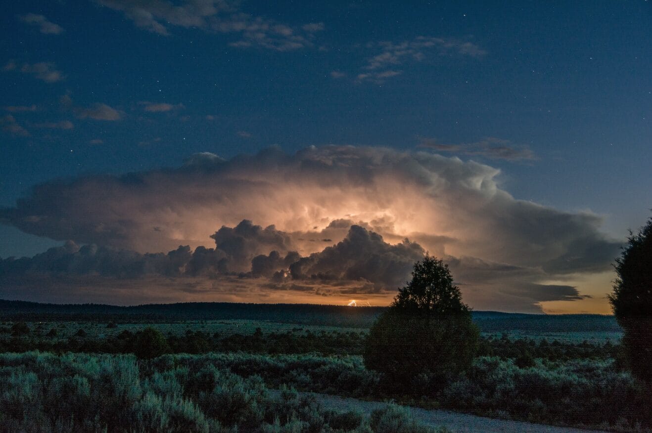 Evening Thunderstorm, Tres Piedras, NM Cloud Appreciation Society